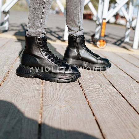 Ботинки Violeta 166-47 black-1 оптом в магазине Violeta-Wonex